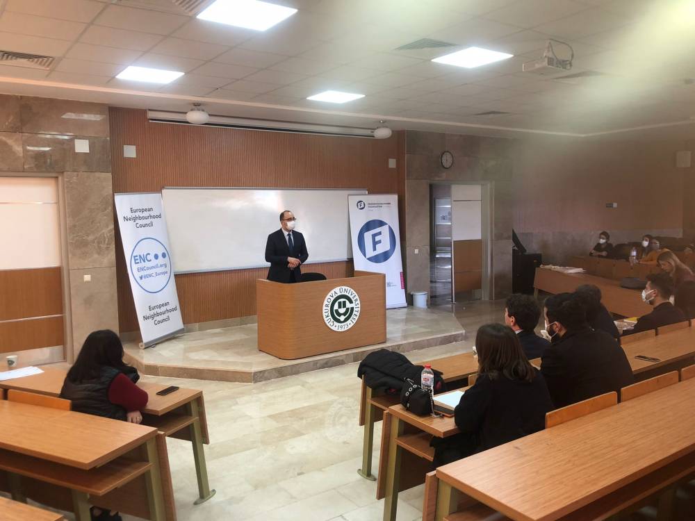 ÇÜ’de Türkiye-Avrupa Birliği İlişkileri Kapsamında İklim Değişikliği ve Çevre Politikaları Sempozyumu Yapıldı