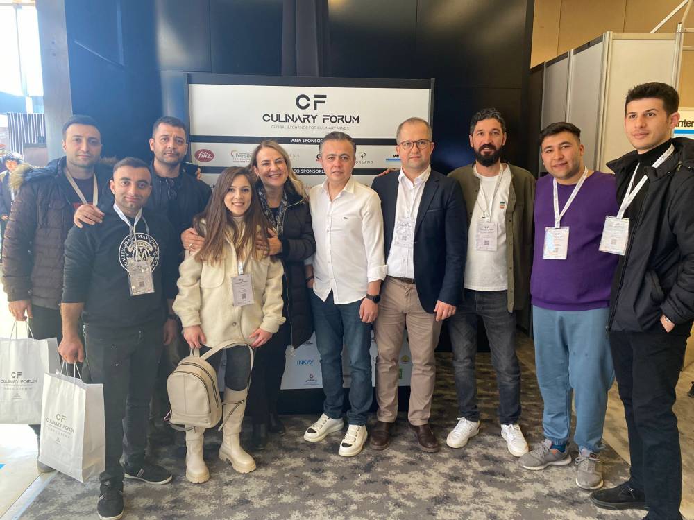 ÇÜ Turizm İşletmeciliği ve Otelcilik Yüksekokulu Öğrencileri Culinary Forumuna Katıldı 