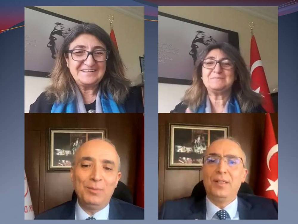 Türk Dil Kurumu Başkanı Prof. Dr. Gürer Gülsevin ÇÜTAM’a Konuk Oldu