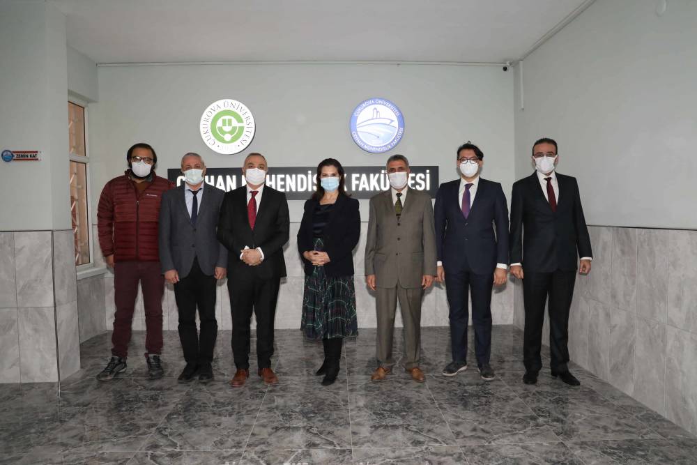 Rektör Prof. Dr. Tuncel, Ceyhan Kampüsünde Akademisyenleri Ziyaret etti