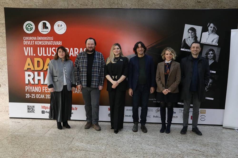 VII. Uluslararası Adana Rhapsody Piyano Festivali ve Yarışması Başladı