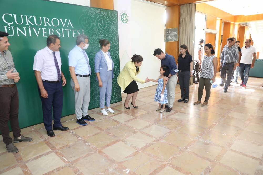 Çukurova Üniversitesi'nde Bayramlaşma