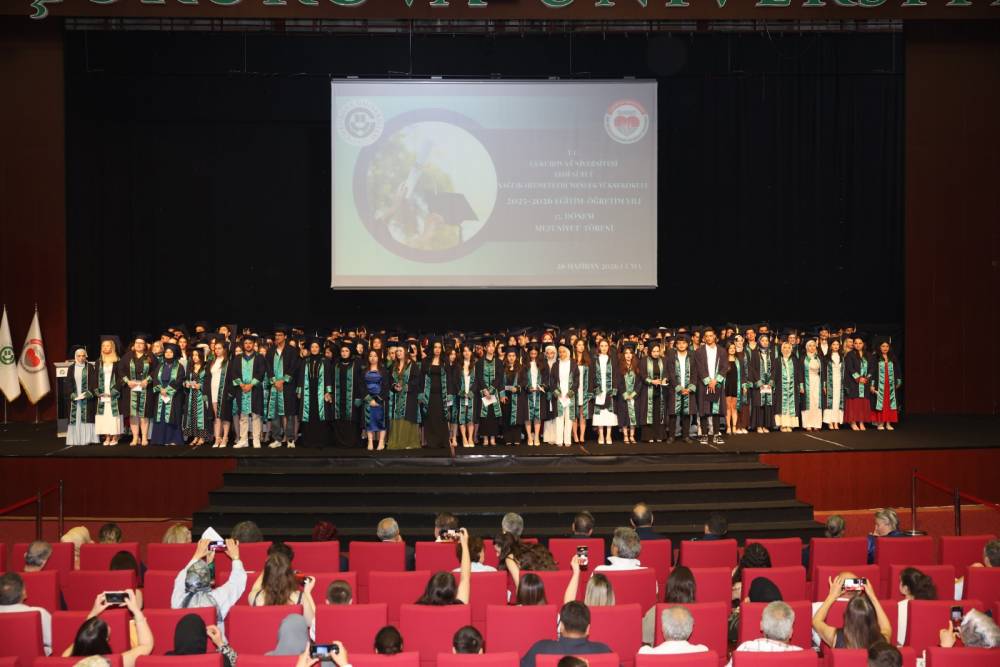 Geleceğin Sağlık Profesyonelleri Çukurova Üniversitesi Abdi Sütcü Sağlık Hizmetleri Meslek Yüksekokulu’ndan Mezun Oldu