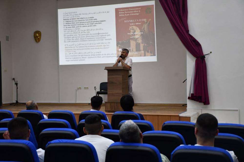 Çukurova Üniversitesi Bilim İletişimi Ofisi’nin İlk Bilim Kafe Etkinliği Adana T2 Ceza Evinde Gerçekleştirildi