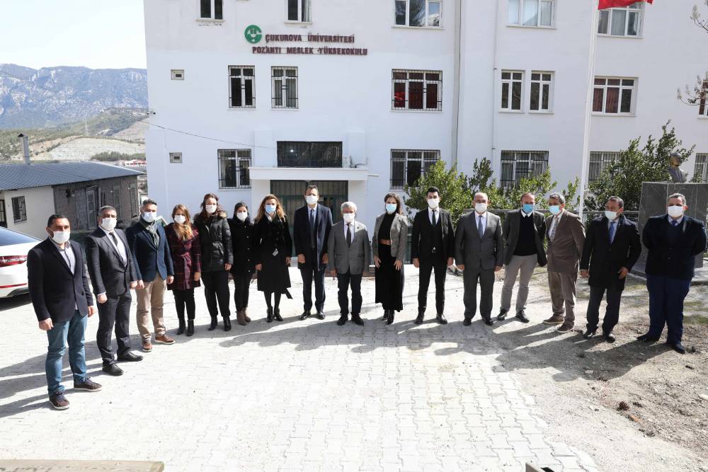 Rektör Prof. Dr. Tuncel Pozantı’daydı