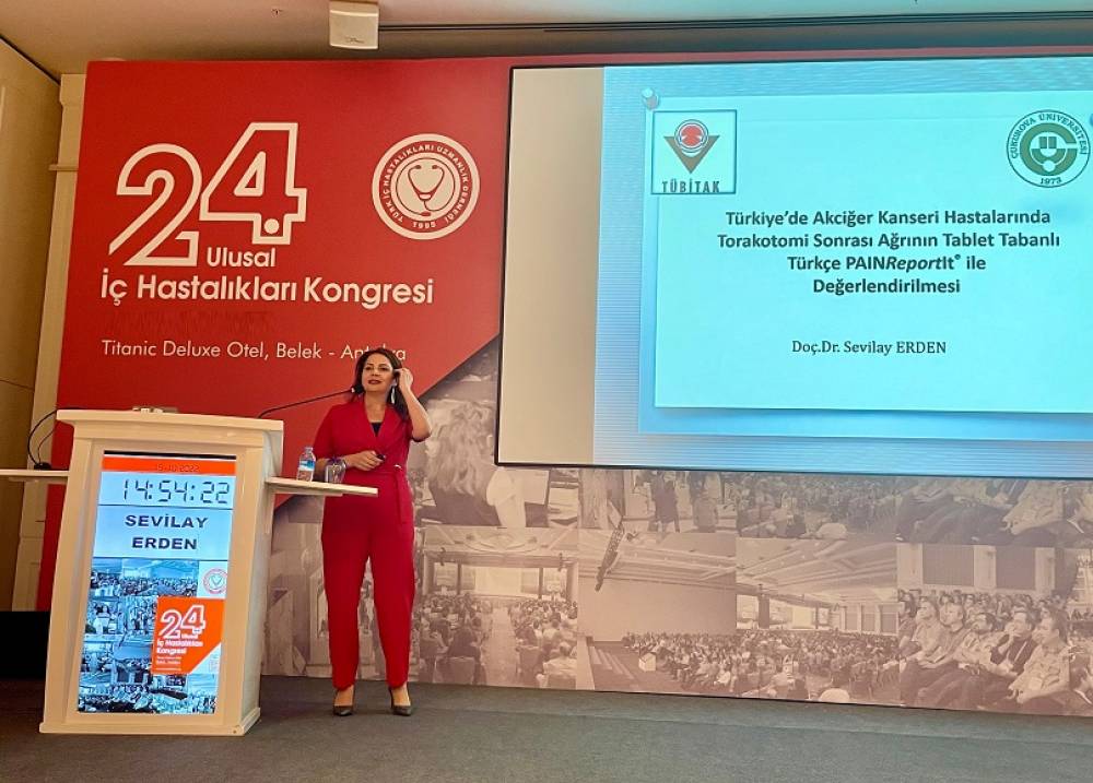 Çukurova Üniversiteli Bilim İnsanları, Kanser Hastaları için Ağrının Görünür Olmasını Sağlayacak Yenilikçi Bir Yöntem Geliştirdi