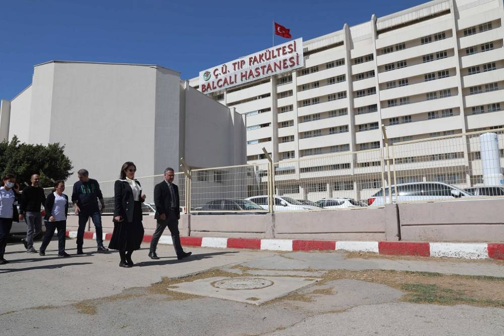Rektör Prof. Dr. Tuncel, Balcalı Hastanesine Ziyaretlerini Sürdürüyor