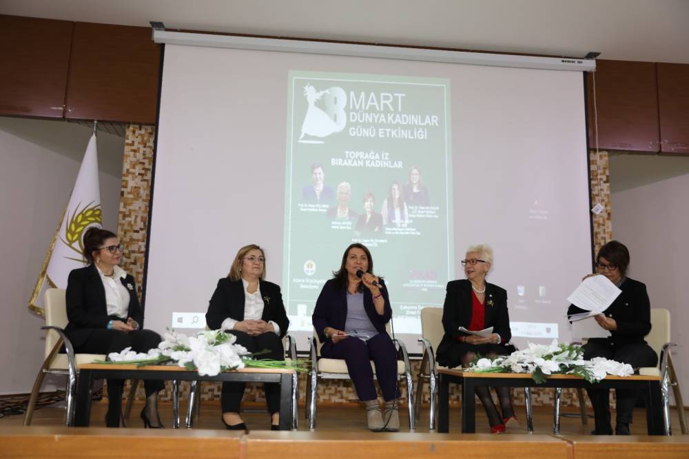 Toprağa İz Bırakan Kadınlar Çukurova Üniversitesi Ziraat Fakültesinde Buluştu