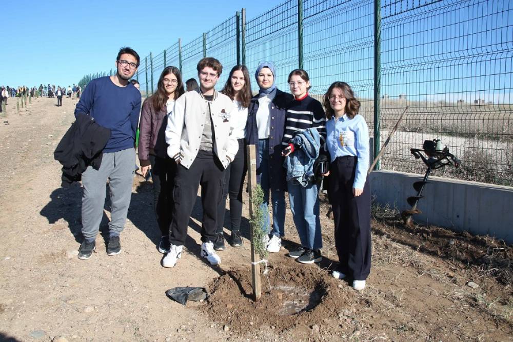 ‘Çukurova Üniversitesi 50. Yıl Hatıra Ormanı’ Oluşturuldu