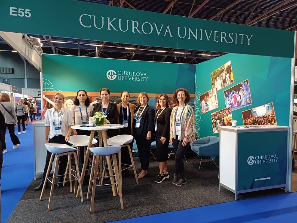 Çukurova Üniversitesi EAIE 2023 Fuarında