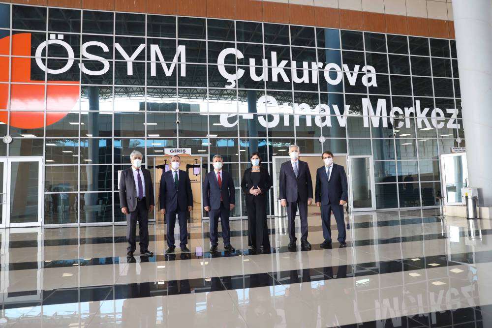 ÖSYM Başkanı Prof. Dr. Aygün’den Rektör Prof. Dr. Tuncel’e Ziyaret