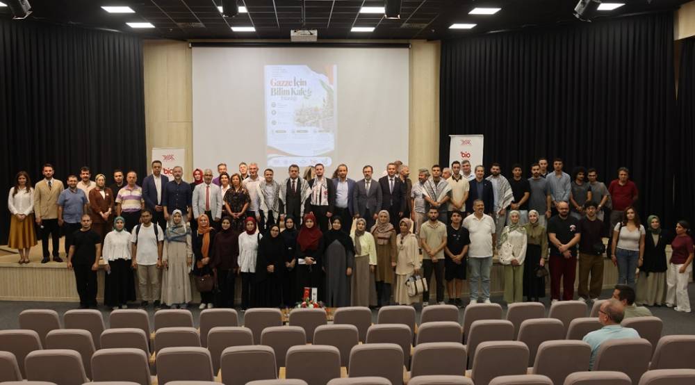 Çukurova Üniversitesi Bilim İletişimi Ofisinden Gazze İçin Bilim Kafe Etkinliği